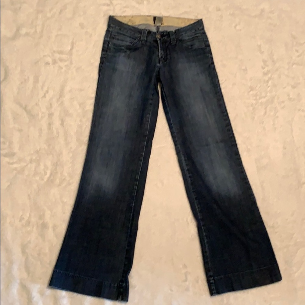 Lucky brand wide leg jeans size 25/0!  👖🍀